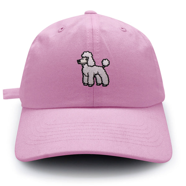 Fancy Poodle  Dad Hat Embroidered Baseball Cap Puppies