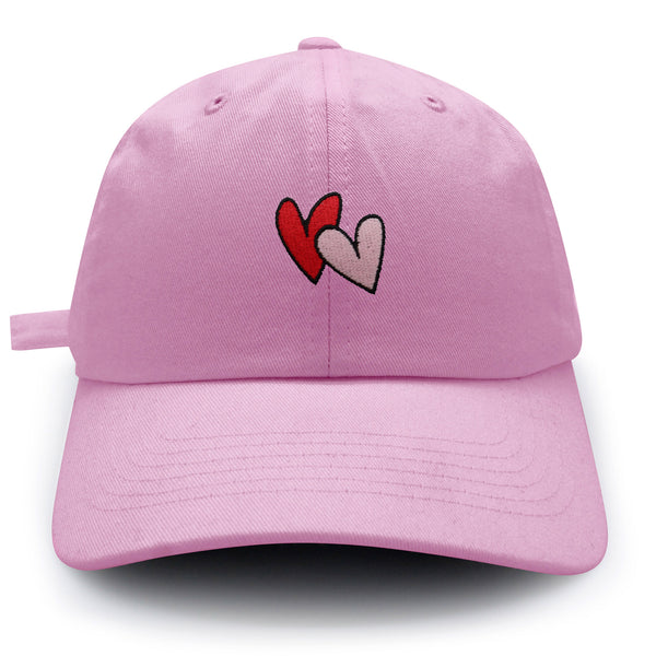 Heart Dad Hat Embroidered Baseball Cap Cute