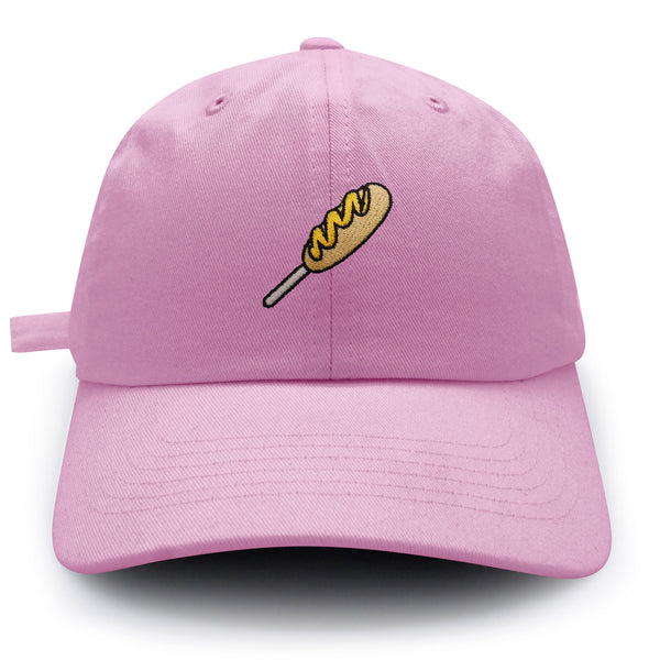 Corndog Dad Hat Embroidered Baseball Cap Foodie