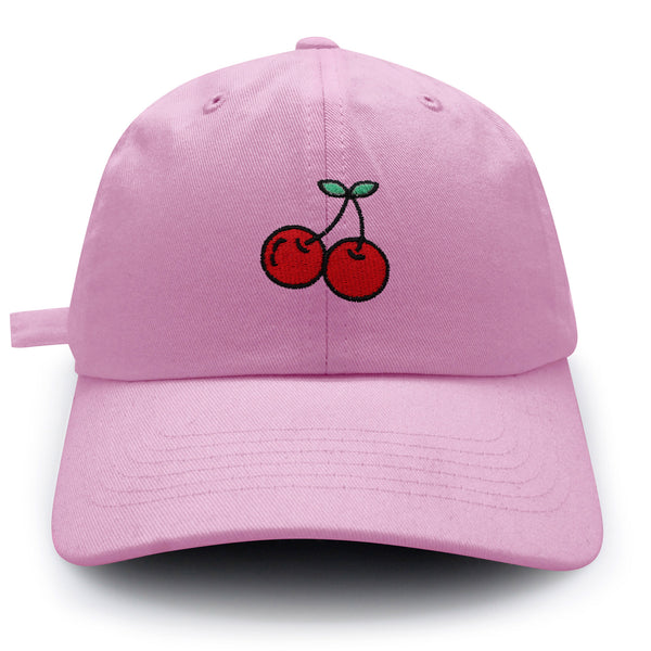 Cherries Dad Hat Embroidered Baseball Cap Fruit