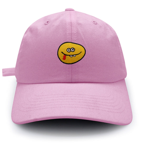 Silly Face Dad Hat Embroidered Baseball Cap Emoji