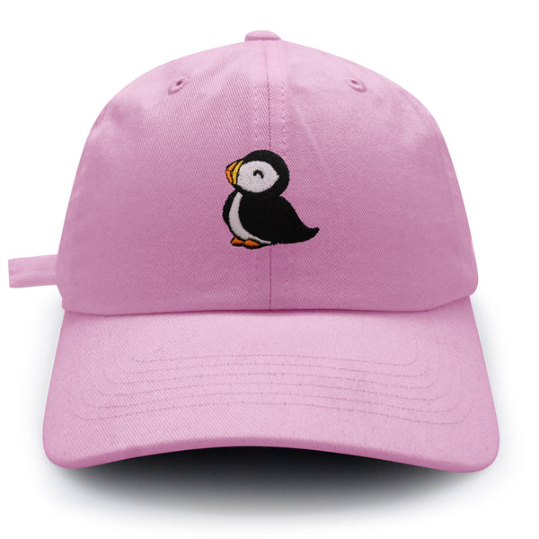 Puffin Dad Hat Embroidered Baseball Cap Cute Bird