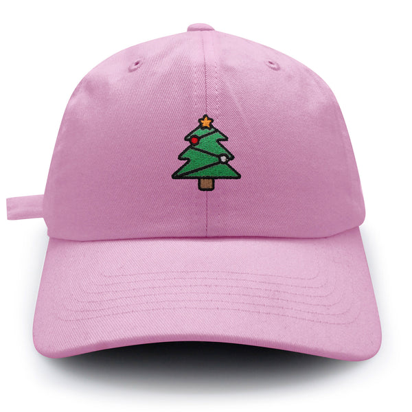 Christmas Tree Star Dad Hat Embroidered Baseball Cap Holiday