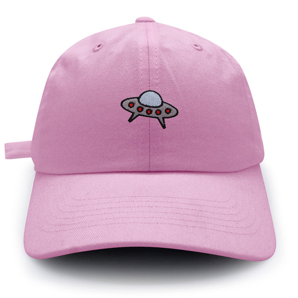 Flying Saucer UFO Dad Hat Embroidered Baseball Cap Space Alien