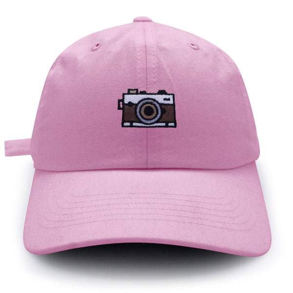 Camera Dad Hat Embroidered Baseball Cap Vintage Camera