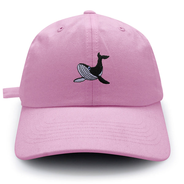 Humpback Whale Dad Hat Embroidered Baseball Cap Ocean