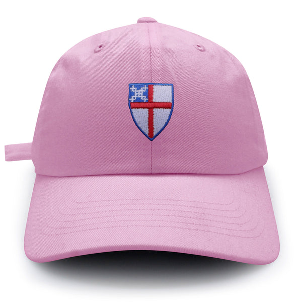 Episcopal Shield Dad Hat Embroidered Baseball Cap Episcopal Church