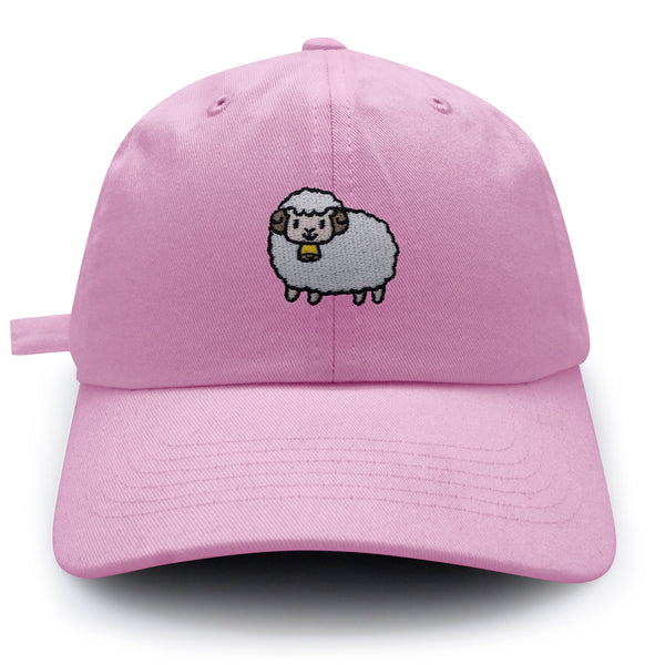 Cute Sheep Dad Hat Embroidered Baseball Cap