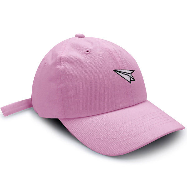 Paper Airplane Dad Hat Embroidered Baseball Cap Plane Sky