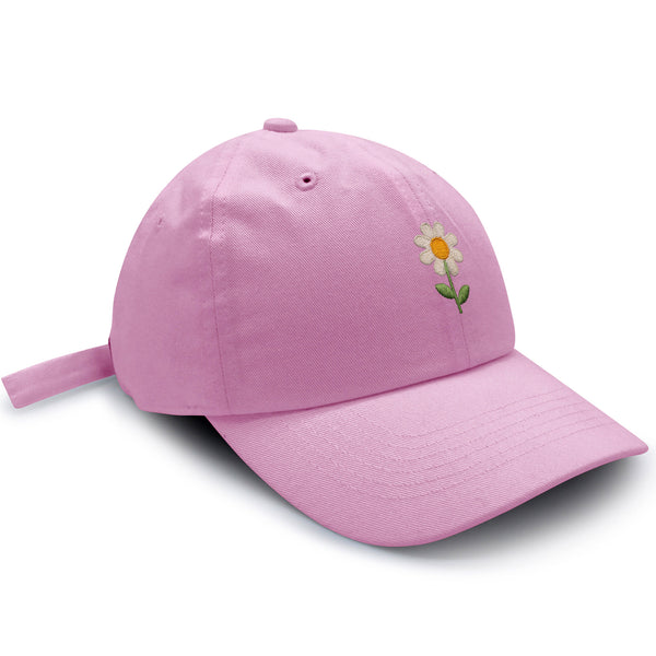 Chamomile Flower Dad Hat Embroidered Baseball Cap Floral