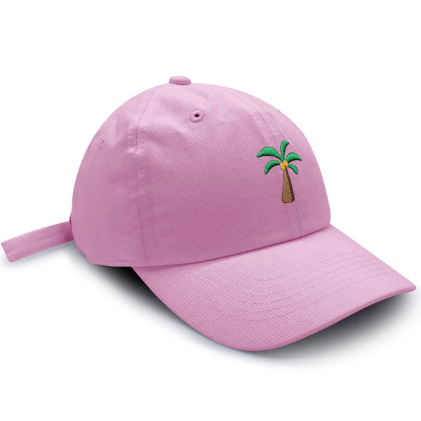 Palm Tree Dad Hat Embroidered Baseball Cap Coconut