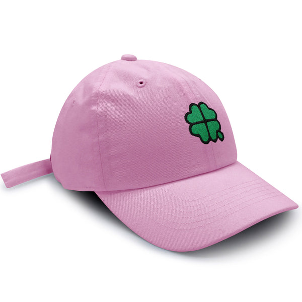 Four Leaf Clover  Dad Hat Embroidered Baseball Cap Clove Lucky