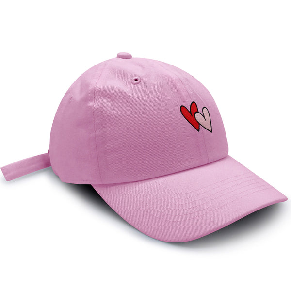 Heart Dad Hat Embroidered Baseball Cap Cute