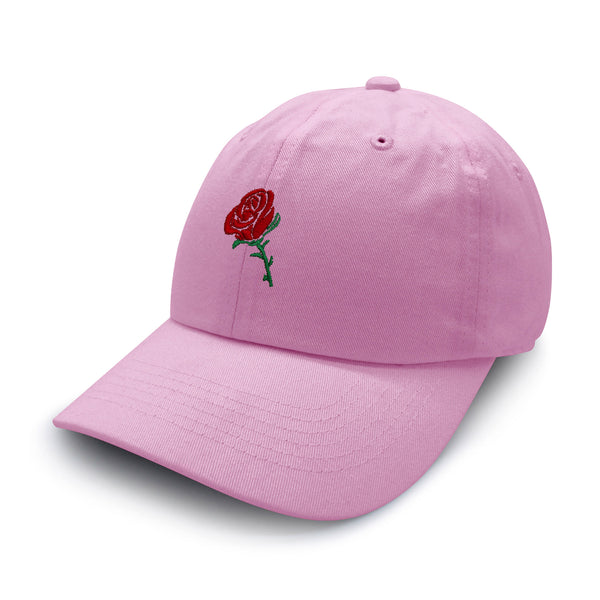 Rose Dad Hat Embroidered Baseball Cap Flower Floral Love