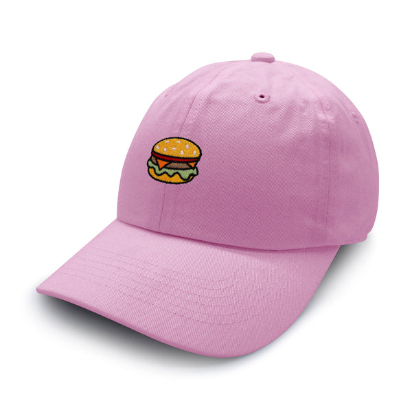 Hamburger Dad Hat Embroidered Baseball Cap Fast Food