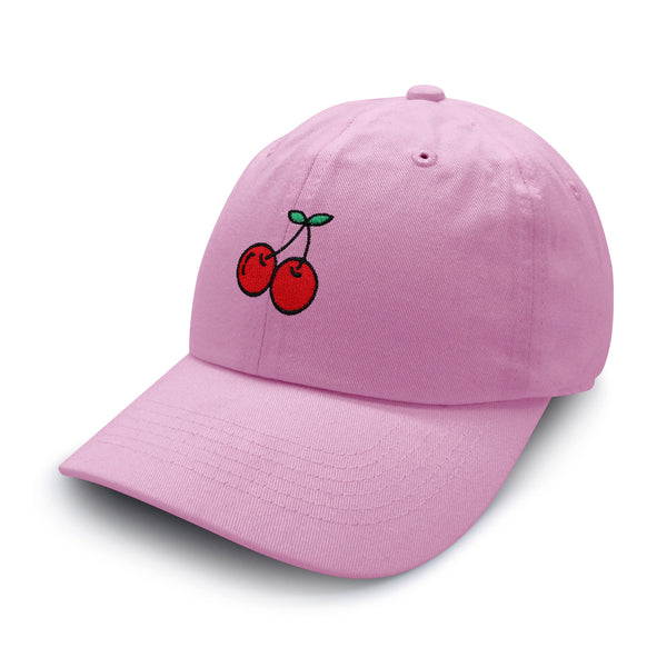 Cherries Dad Hat Embroidered Baseball Cap Fruit