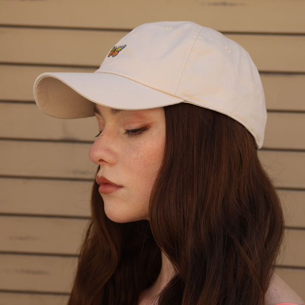 Butterfly Dad Hat Embroidered Baseball Cap Tattoo Style