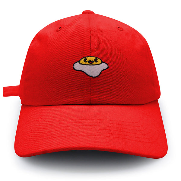 Smiling Egg Dad Hat Embroidered Baseball Cap Sunny Side Up