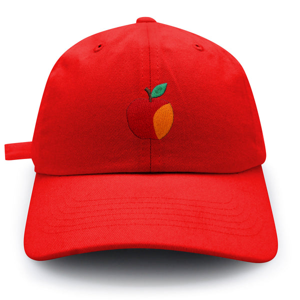 Apple Dad Hat Embroidered Baseball Cap Fruit