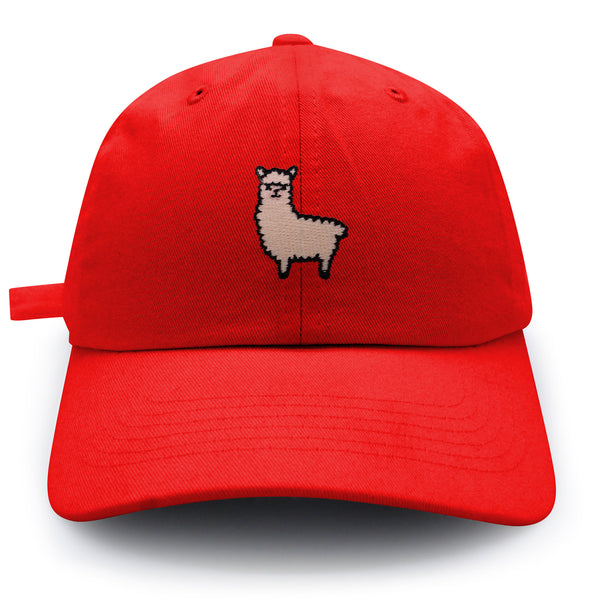 Alpaca Dad Hat Embroidered Baseball Cap Peru Peruvian