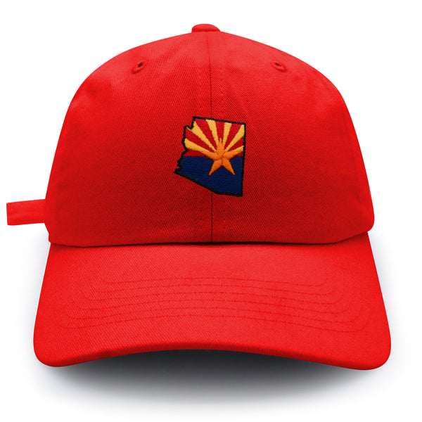 Arizona Flag Dad Hat Embroidered Baseball Cap Arizona Tucson Pheonix