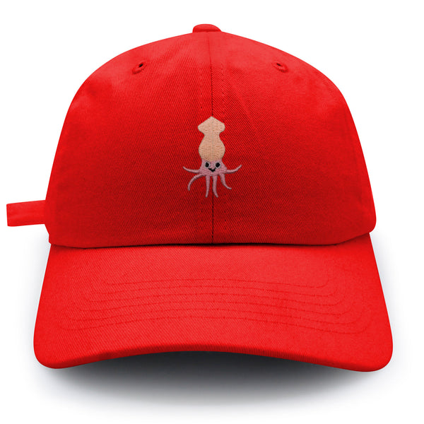 Squid Dad Hat Embroidered Baseball Cap Game Ocean