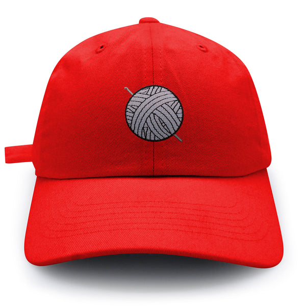 Yarn Ball Dad Hat Embroidered Baseball Cap Funny