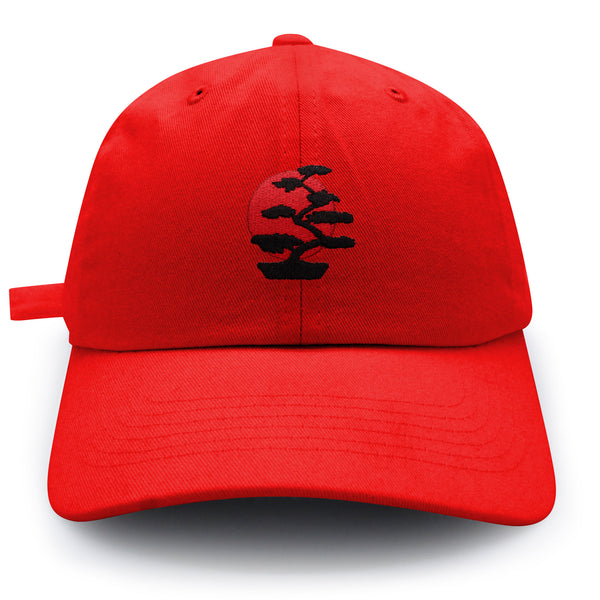 Bonsai Tree Dad Hat Embroidered Baseball Cap Japanese