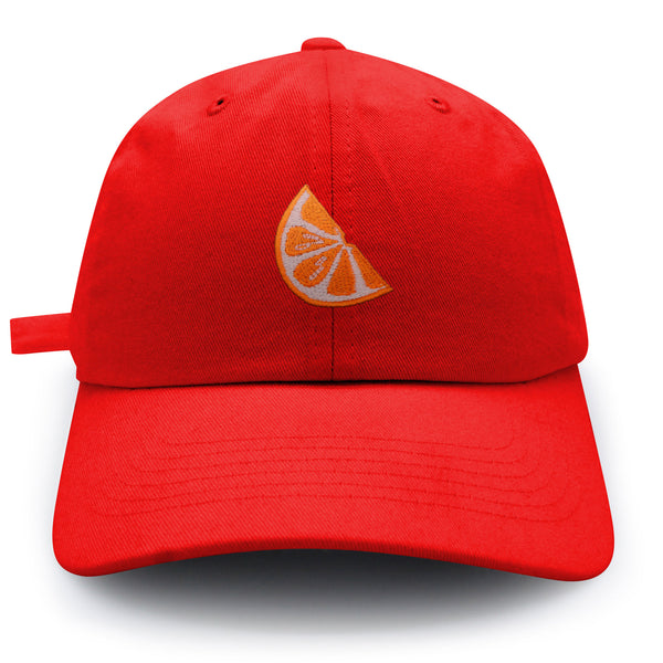 Orange Slice Dad Hat Embroidered Baseball Cap Fruit