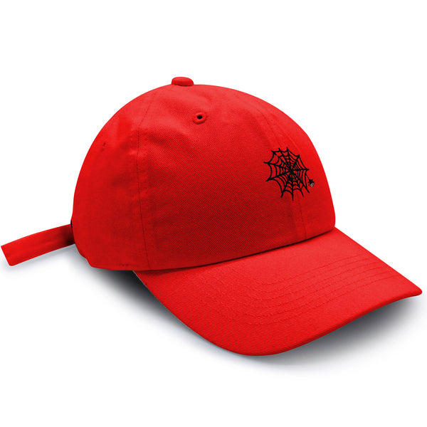 Spider web Dad Hat Embroidered Baseball Cap Halloween