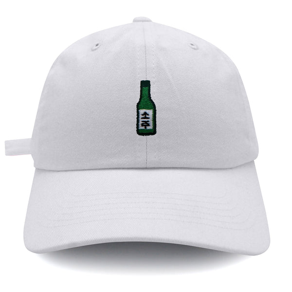 Soju Dad Hat Embroidered Baseball Cap Korean Korea Spirit