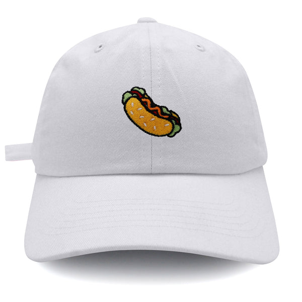 Hot Dog Dad Hat Embroidered Baseball Cap Fast Food