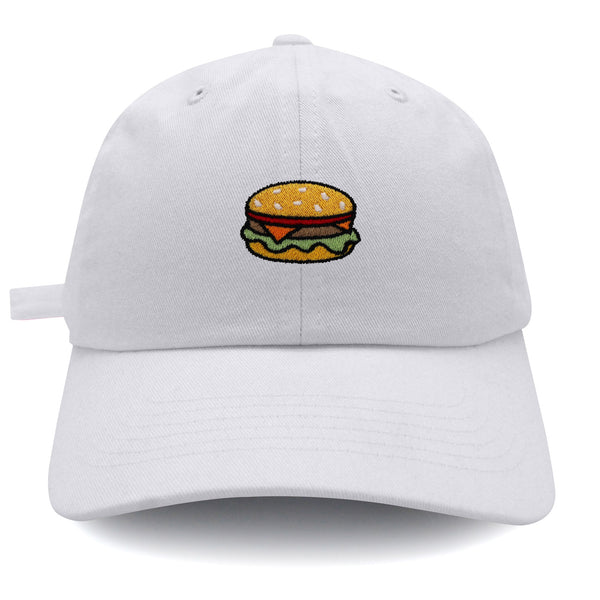 Hamburger Dad Hat Embroidered Baseball Cap Fast Food