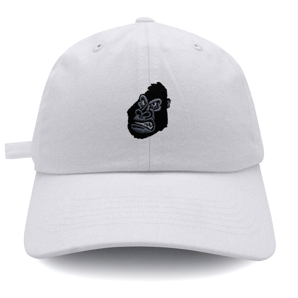 Gorilla Face Dad Hat Embroidered Baseball Cap Zoo Chimpange