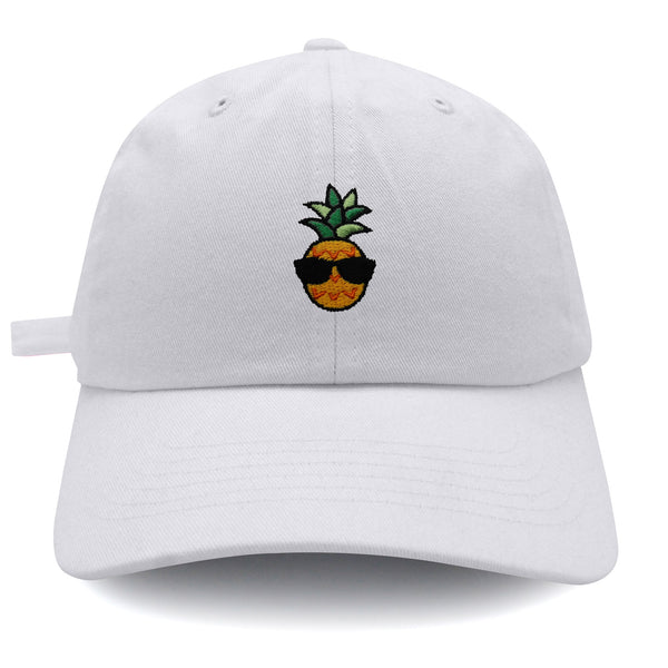 Pineapple Man Dad Hat Embroidered Baseball Cap Sunglasses