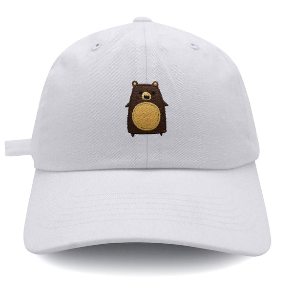 Bear Dad Hat Embroidered Baseball Cap Big Scary