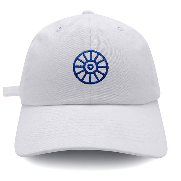 Chakra Dad Hat Embroidered Baseball Cap Indian Symbol