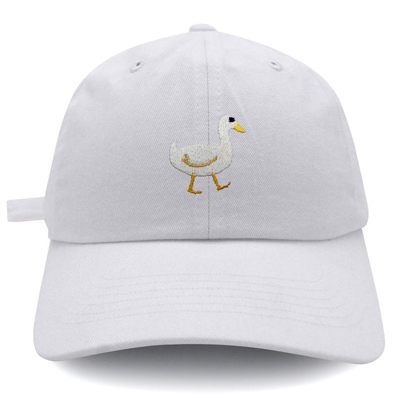 Duck Dad Hat Embroidered Baseball Cap Bird Lake