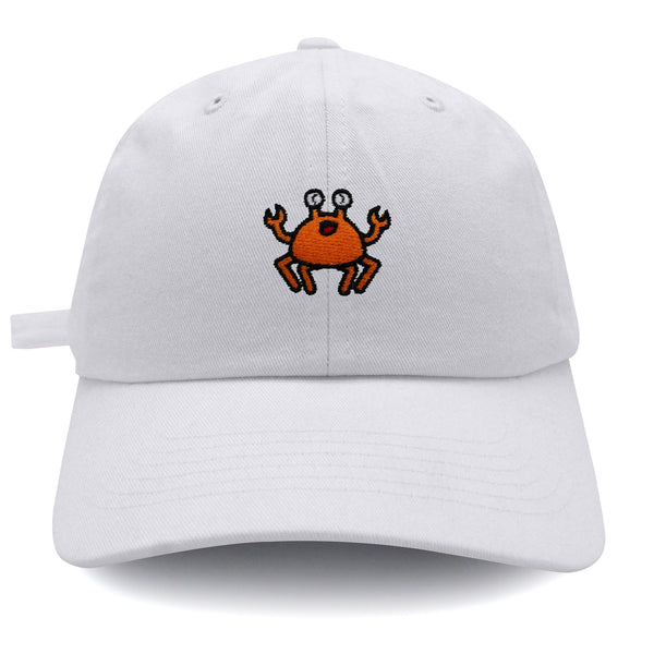 Funny Crab Dad Hat Embroidered Baseball Cap Ocean Fish Fishing