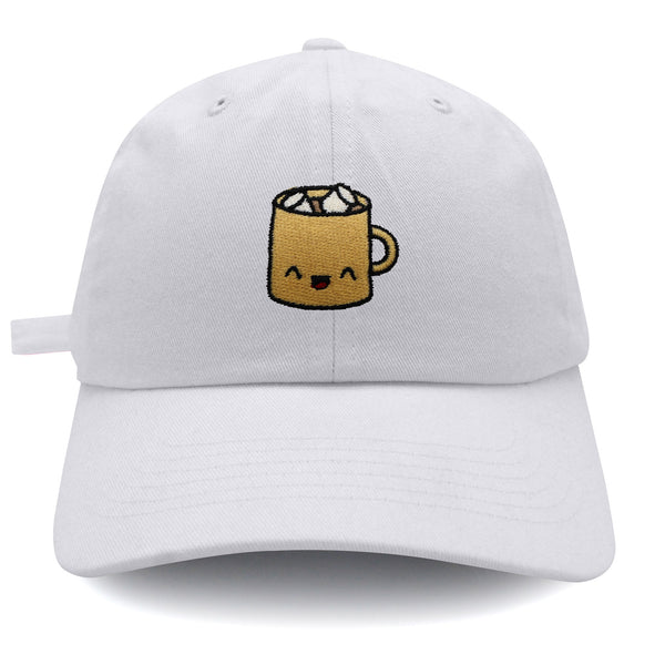 Hot Chocolate Dad Hat Embroidered Baseball Cap Foodie Drink Coffee