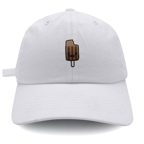 Chocolate Ice Cream Dad Hat Embroidered Baseball Cap Foodie Chocolate