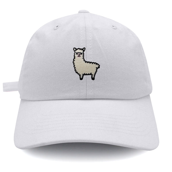 Alpaca Dad Hat Embroidered Baseball Cap Peru Peruvian