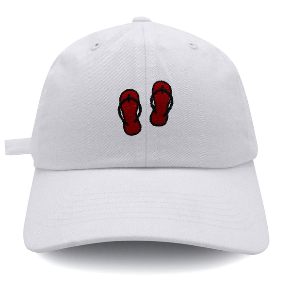 Flip-flops Dad Hat Embroidered Baseball Cap Shoes Beach