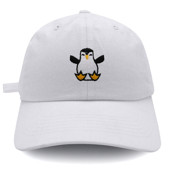 Penguin Dad Hat Embroidered Baseball Cap Snow Animal