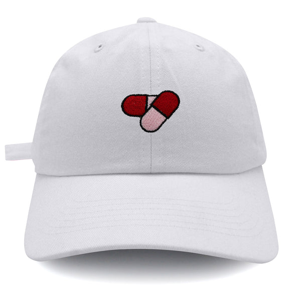 Pills Dad Hat Embroidered Baseball Cap Pharamacy Medication