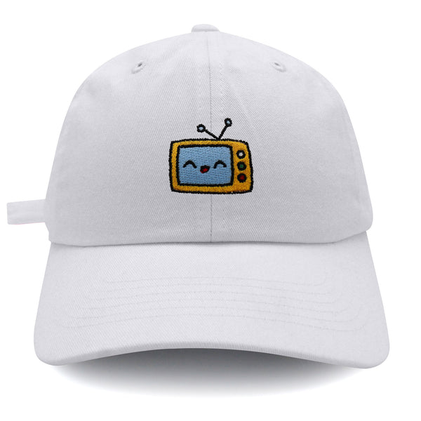 Analog TV Dad Hat Embroidered Baseball Cap Television Retro Analog