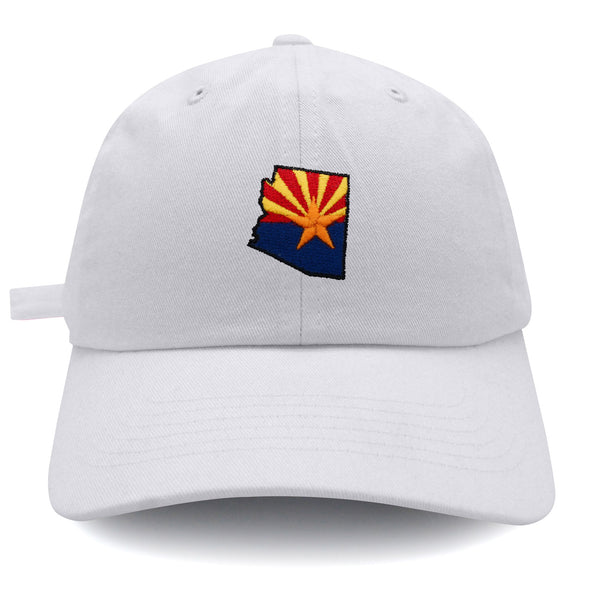 Arizona Flag Dad Hat Embroidered Baseball Cap Arizona Tucson Pheonix