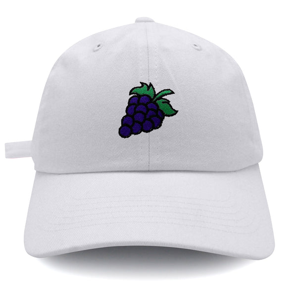 Grape Dad Hat Embroidered Baseball Cap Farm Farmers Vegan