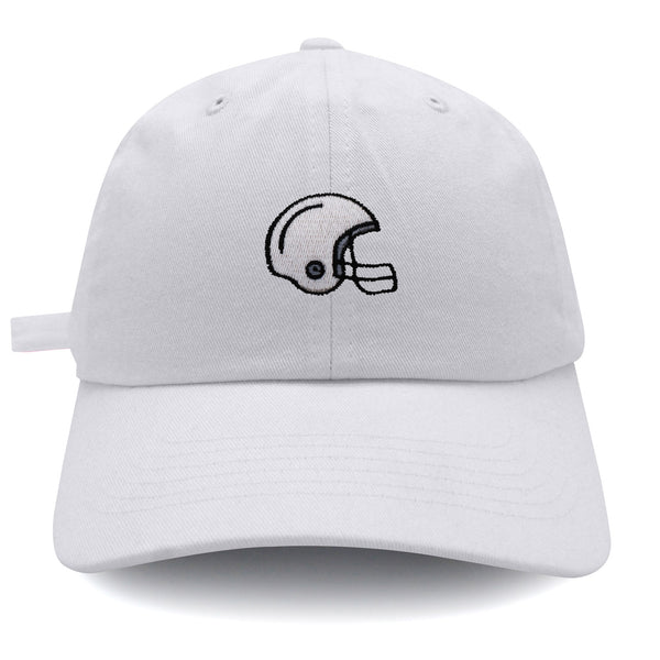 Football Helmet Dad Hat Embroidered Baseball Cap Sports Fan Rugby