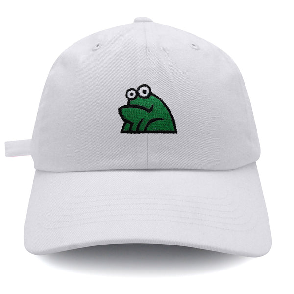 Frog Dad Hat Embroidered Baseball Cap Funny